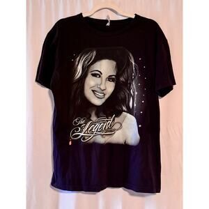 Selena “The Legend” Graphic T-Shirt Black - L